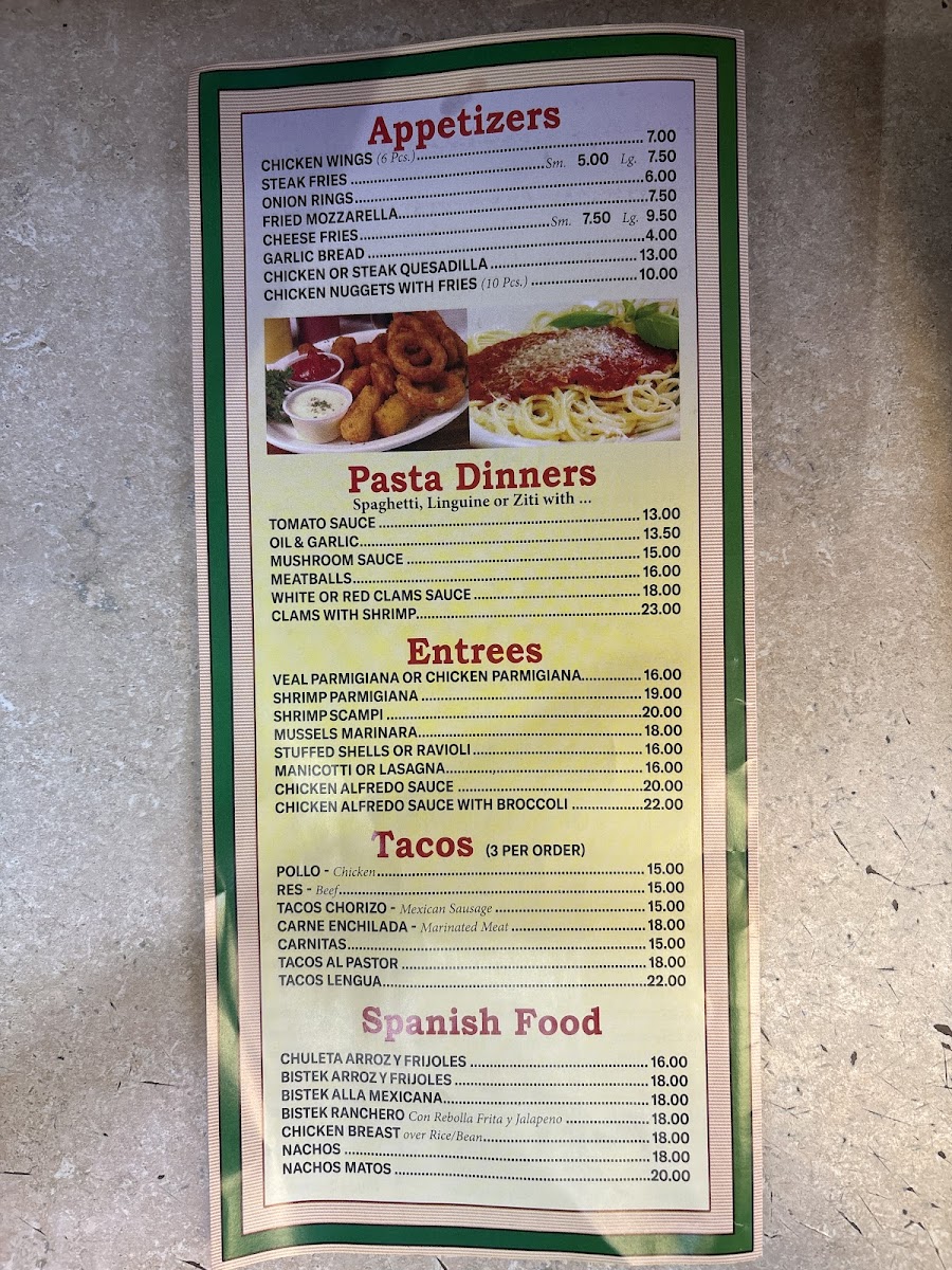 Alfredo's Pizza King Menu - Image 2