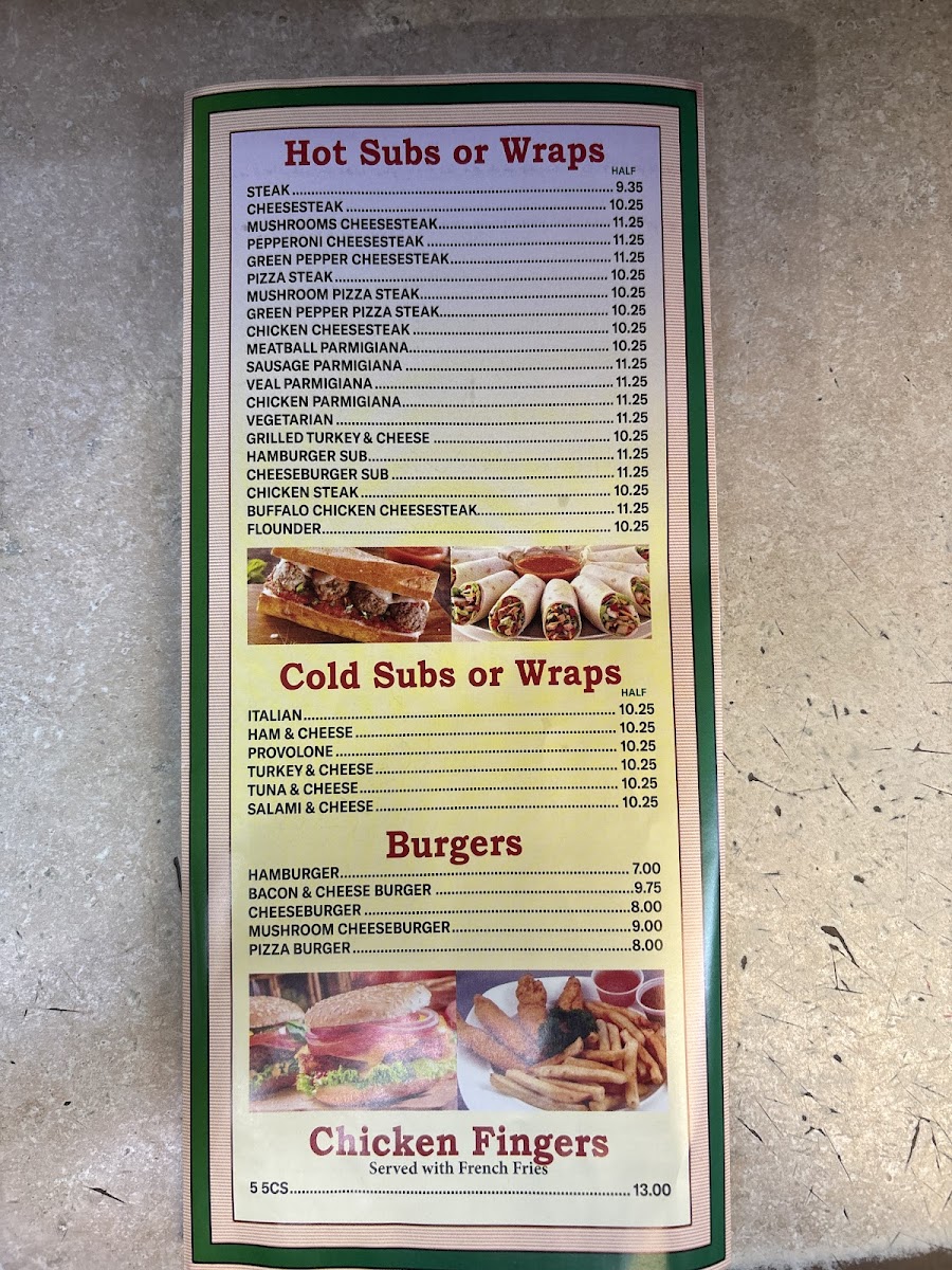 Alfredo's Pizza King Menu - Image 4