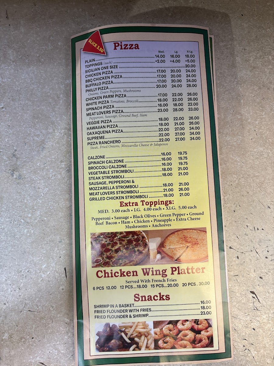 Alfredo's Pizza King Menu - Image 5